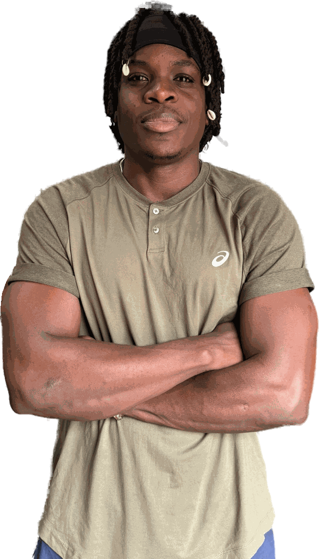Will, MoveWell manual therapist, arms crossed